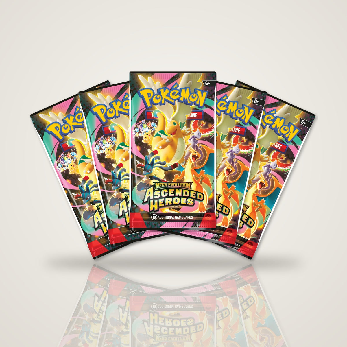 Pokémon TCG Ascended Heroes Booster Packs, Sealed Lot of 50, factory-sealed – StreetDate Sealed