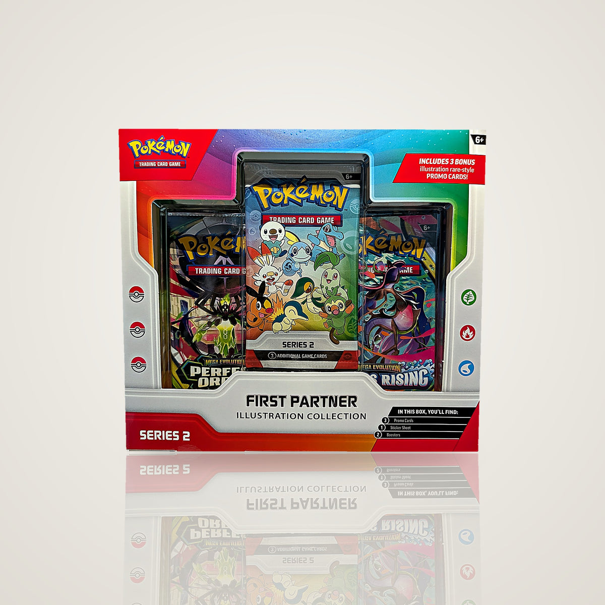 Pokémon TCG First Partner Illustration Collection Series 2, factory-sealed – StreetDate Sealed